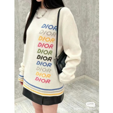 디올 여성 맨투맨