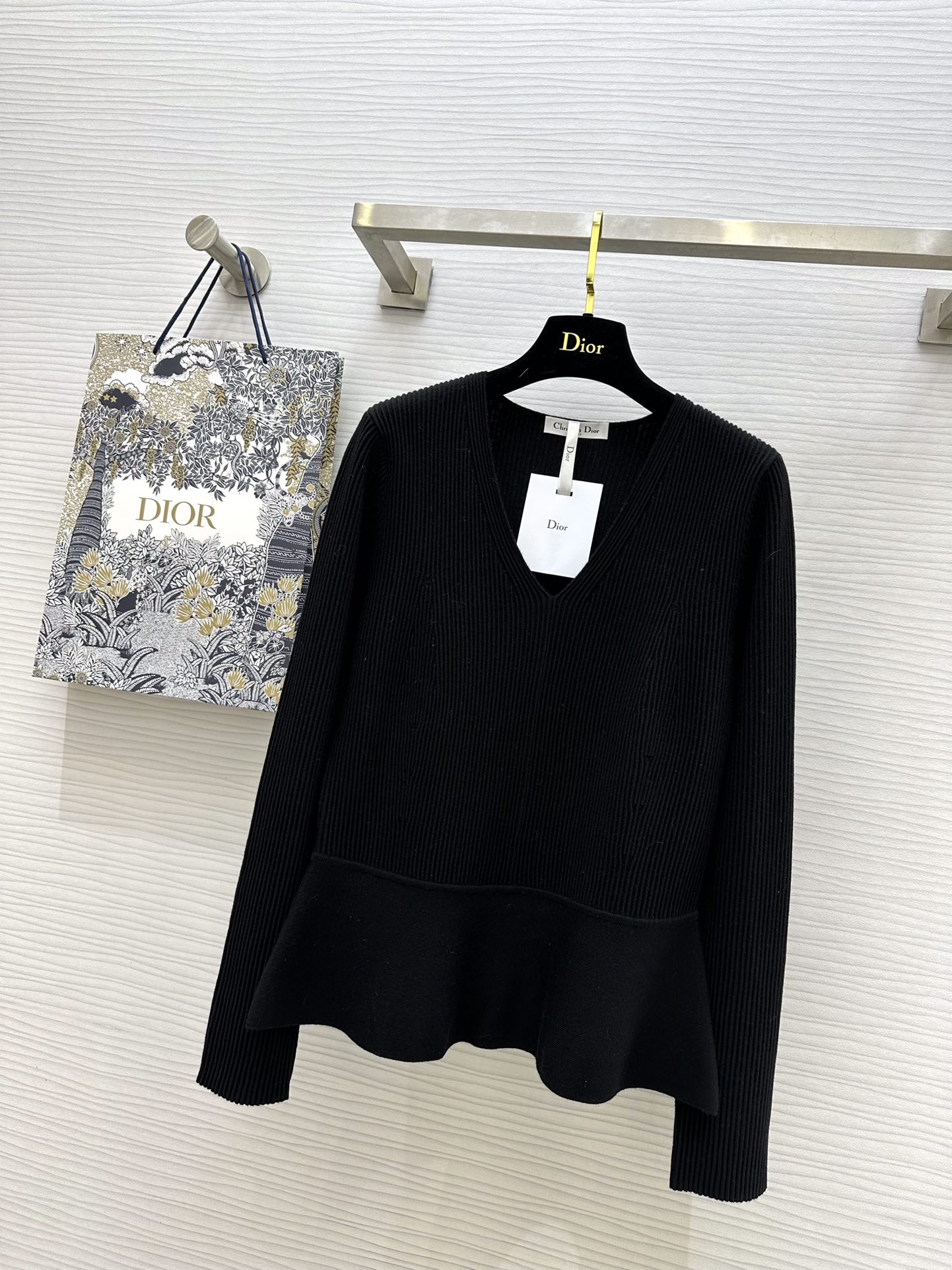 디올 여성 긴팔티