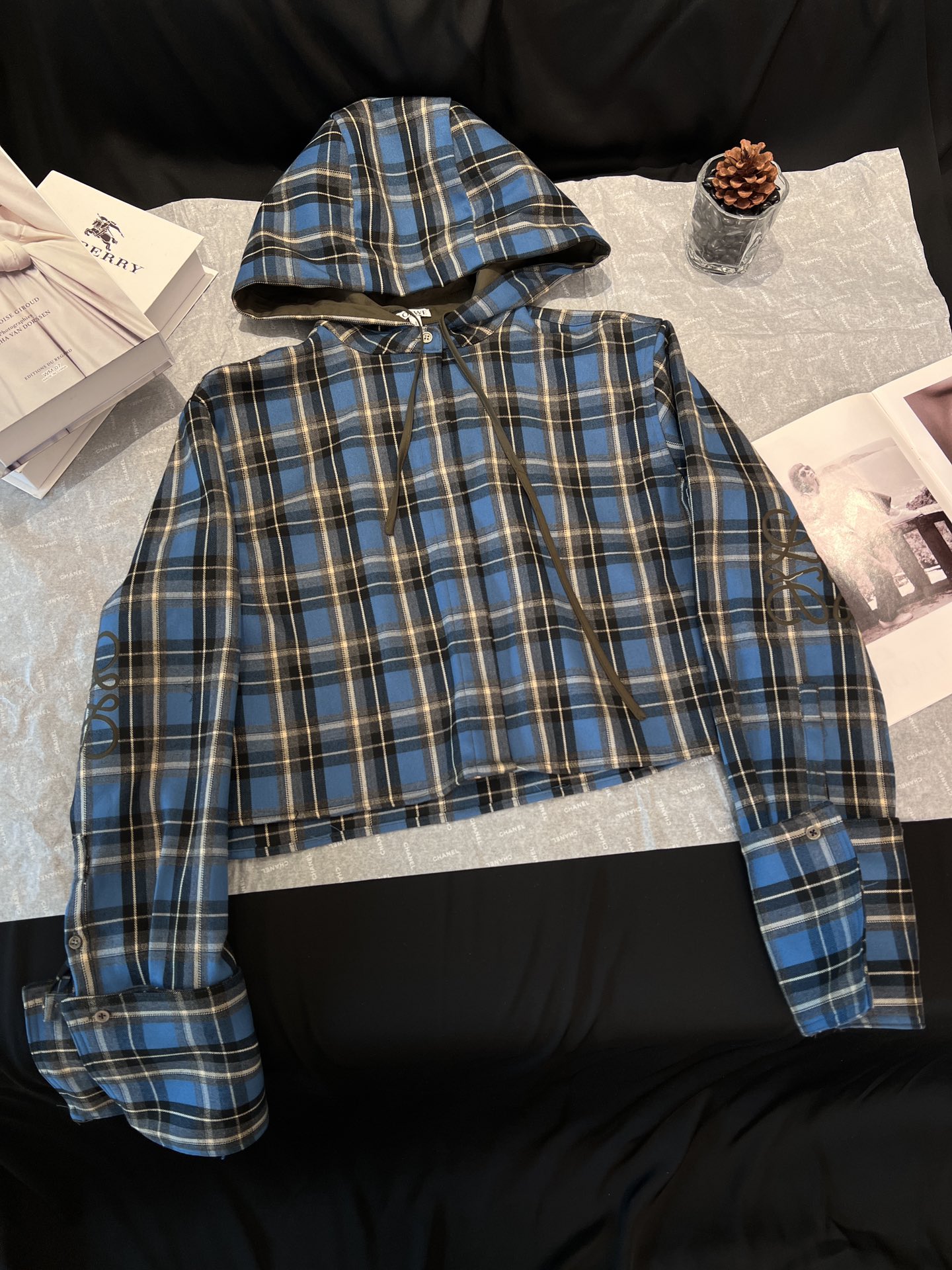 로에베 여성 후드