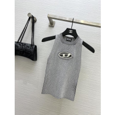 디젤 여성 나시 티셔츠