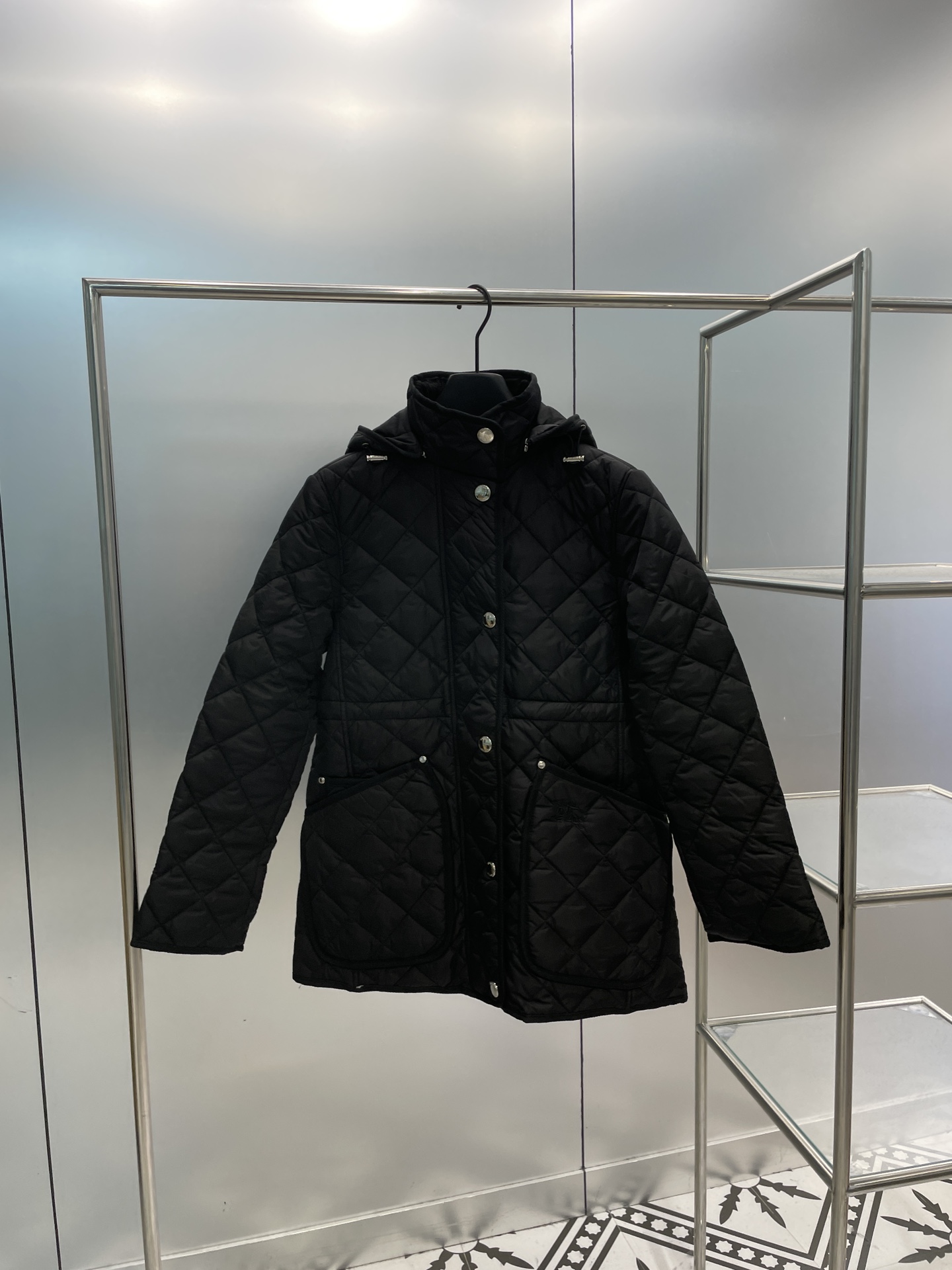 버버리 여성 퀼팅 자켓