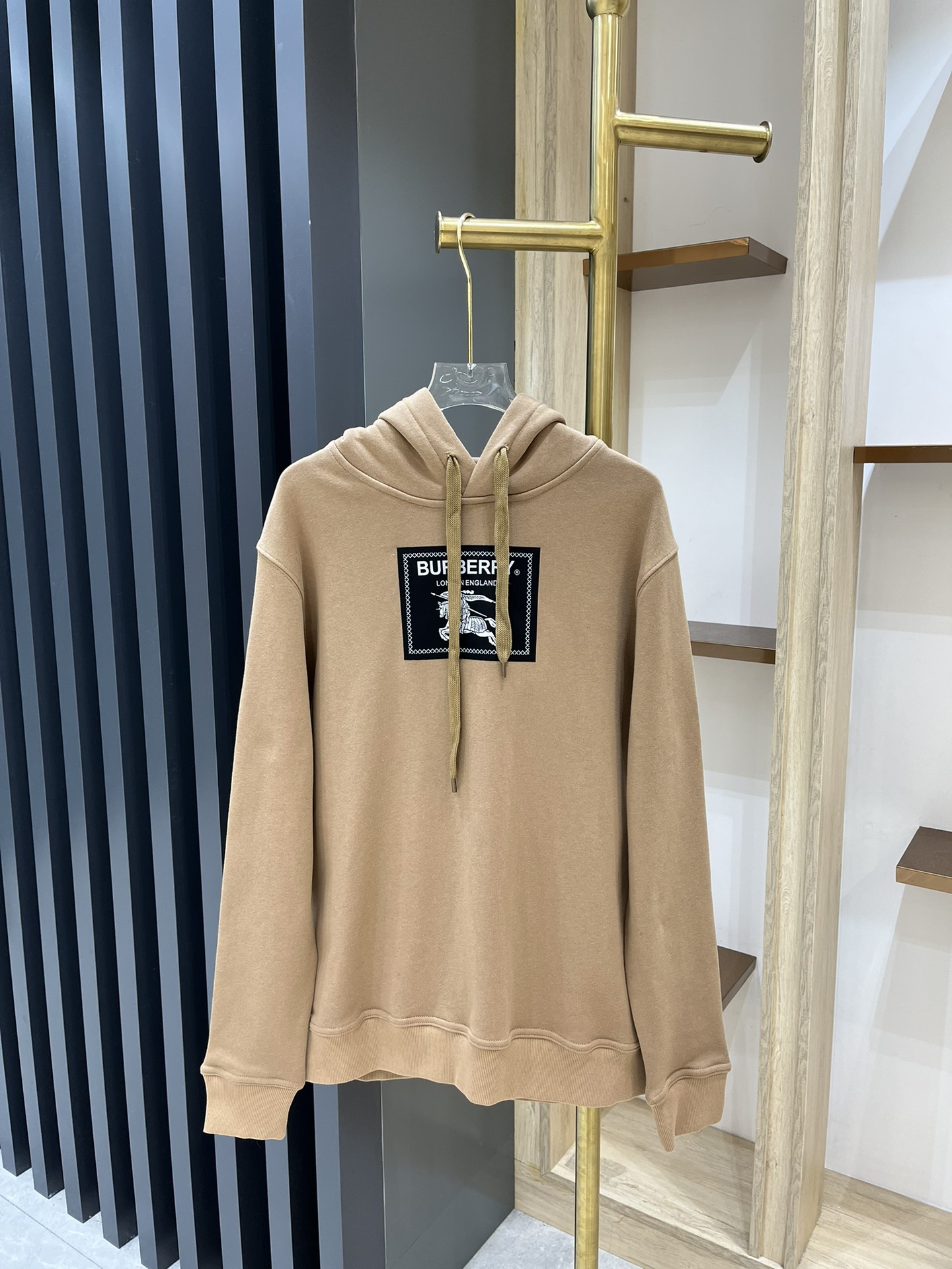 버버리 여성 후드티