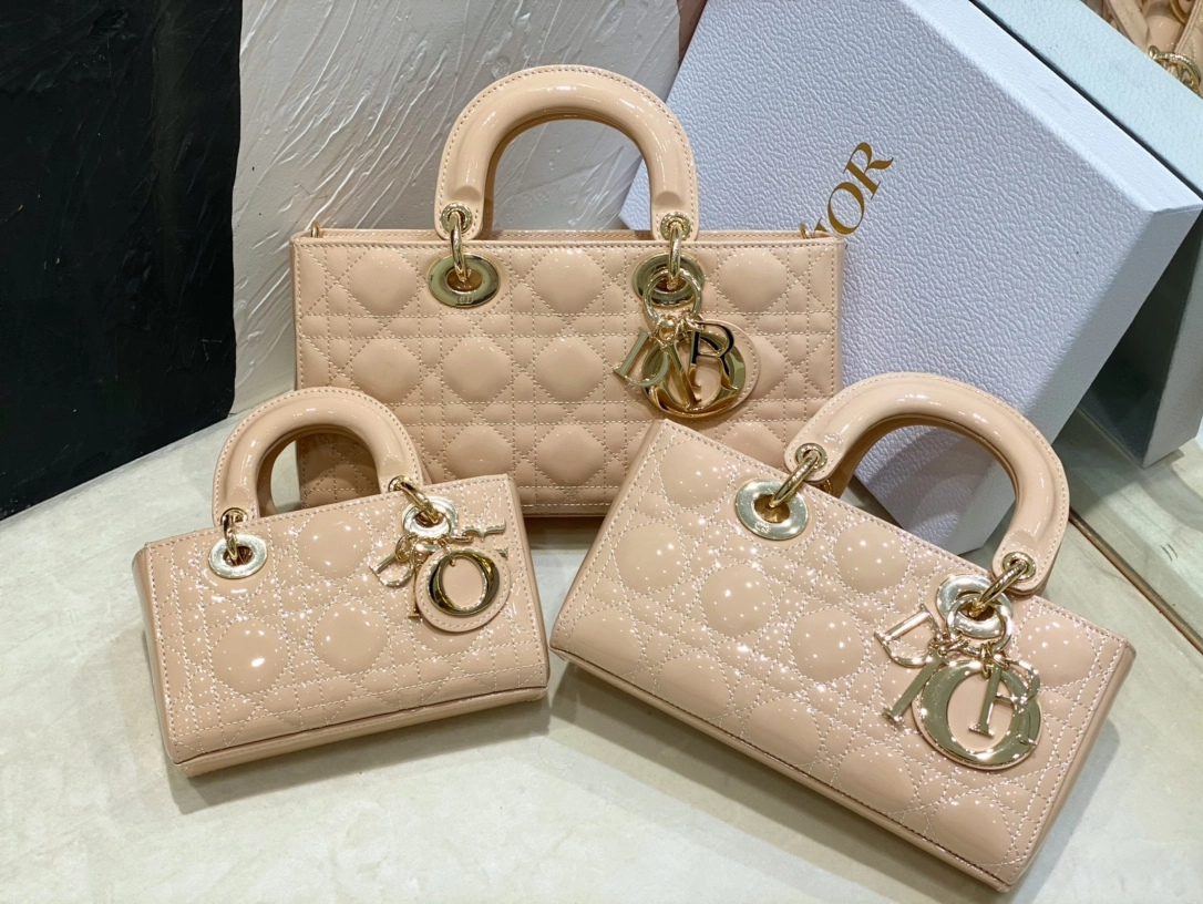 디올 페이던트 D-Joy 레이디백 16cm 22cm 26cm (마이크로 스몰 미듐)