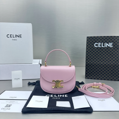 셀린느 미니 베사체 클레아 트리오페 탑 핸들백 101063