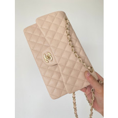 [지존샵] 샤넬 클래식 미듐 캐비어 금장 