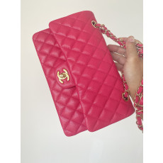 [지존샵] 샤넬 클래식 미듐 캐비어 금장 