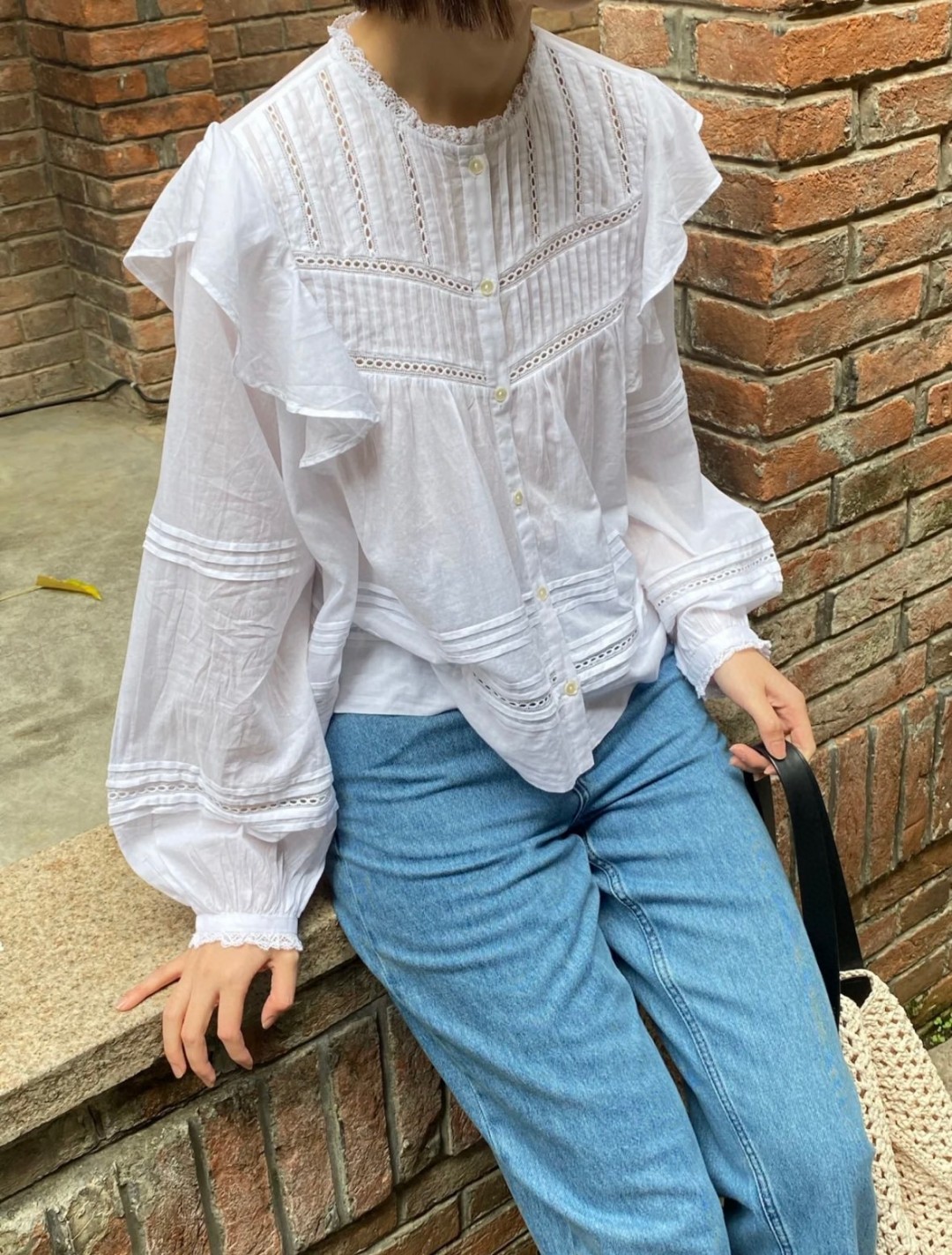 디올 여자 셔츠