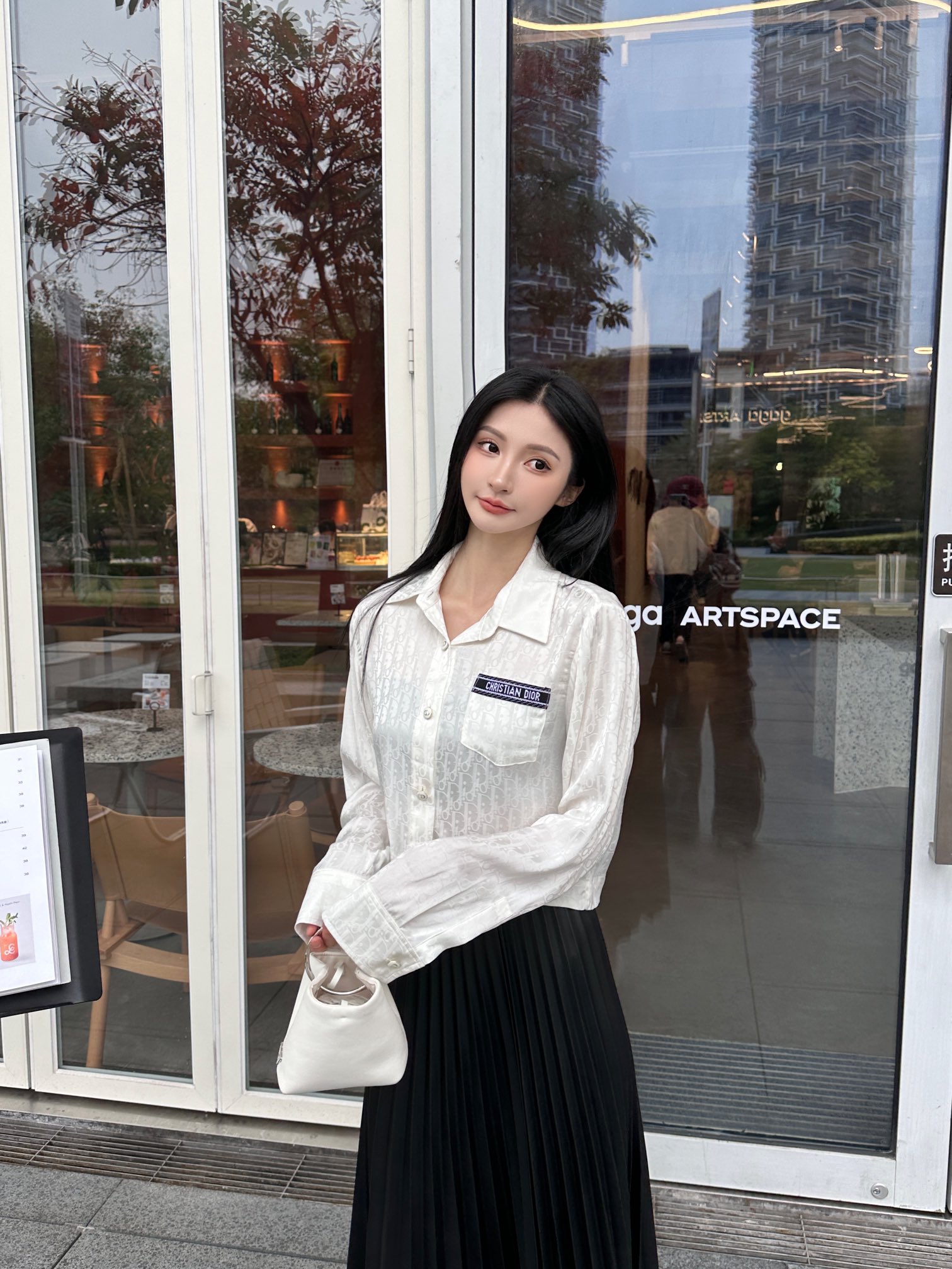 디올 여자 셔츠