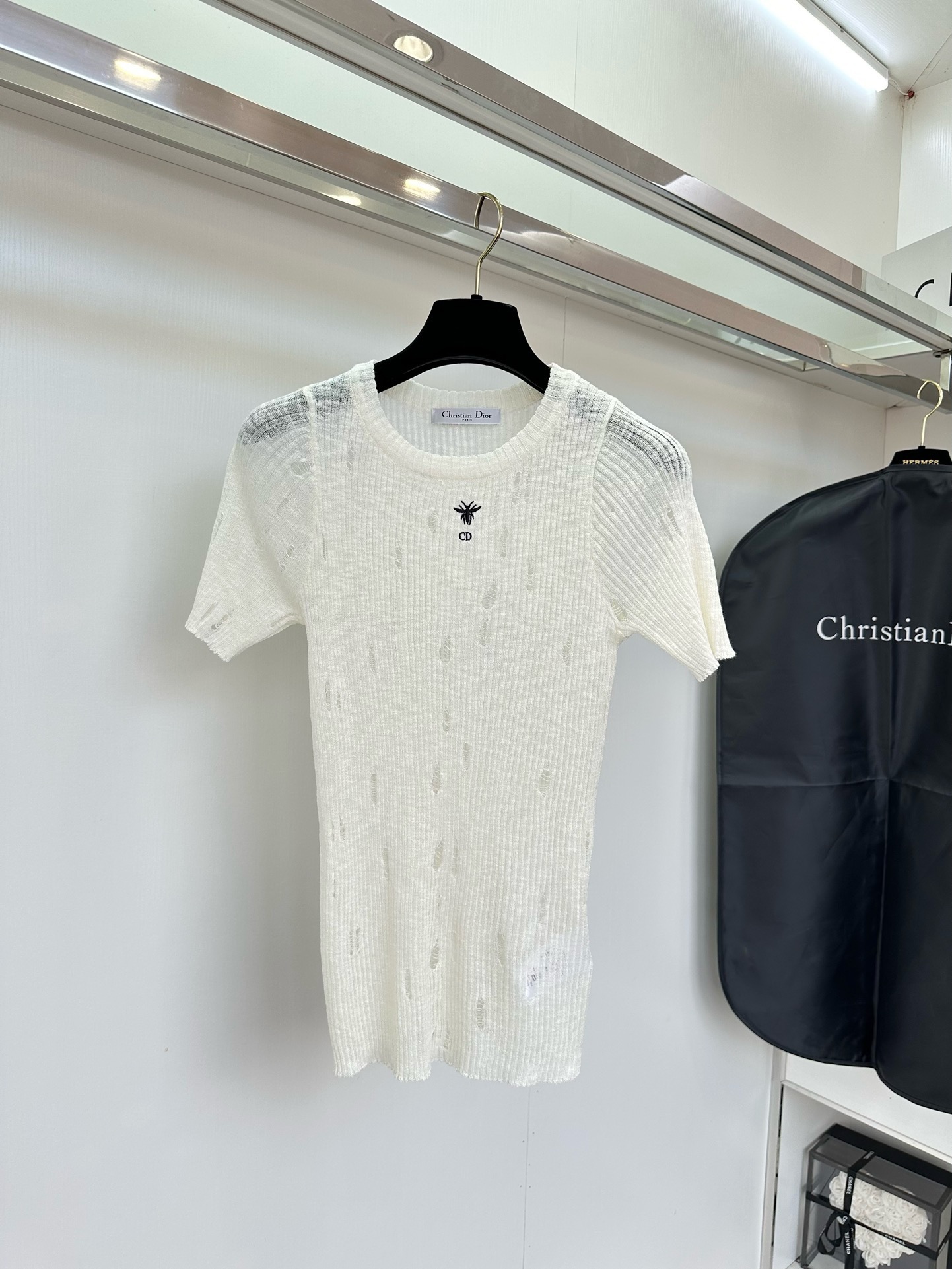 디올 여성 반팔티