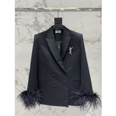 생로랑 여성 자켓