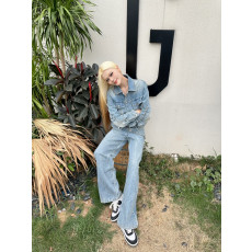 로에베 여성 청자켓