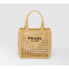 프라다 크로셰 라피아백 라탄백 네트백