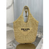 프라다 라피아 크로셰 토트백 1BG424