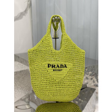 프라다 라피아 크로셰 토트백 1BG424