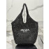 프라다 라피아 크로셰 토트백 1BG424