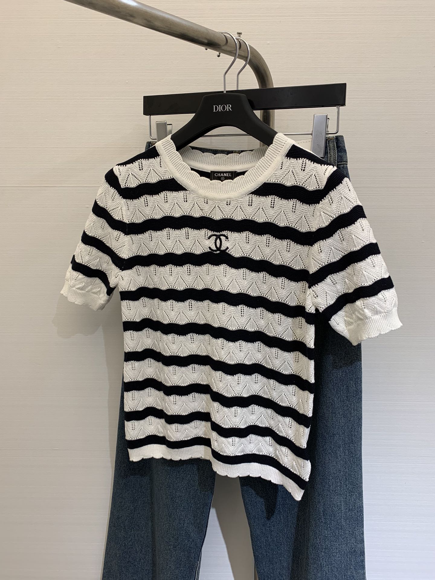 샤넬 여성 반팔티