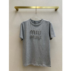 미우미우 여성 반팔티