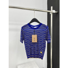 버버리 여성 반팔티