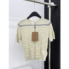 버버리 여성 반팔티