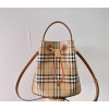 버버리 체크 버킷백 스몰