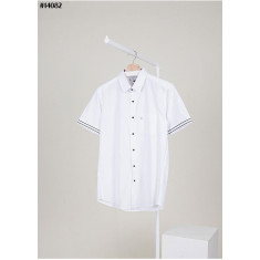 톰브라운 남성 블랙 라인 커프 포플린 셔츠 (국내배송)