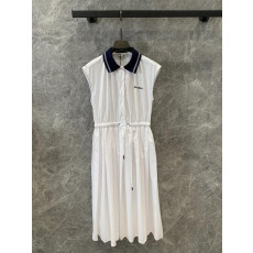 미우미우 포플린 드레스