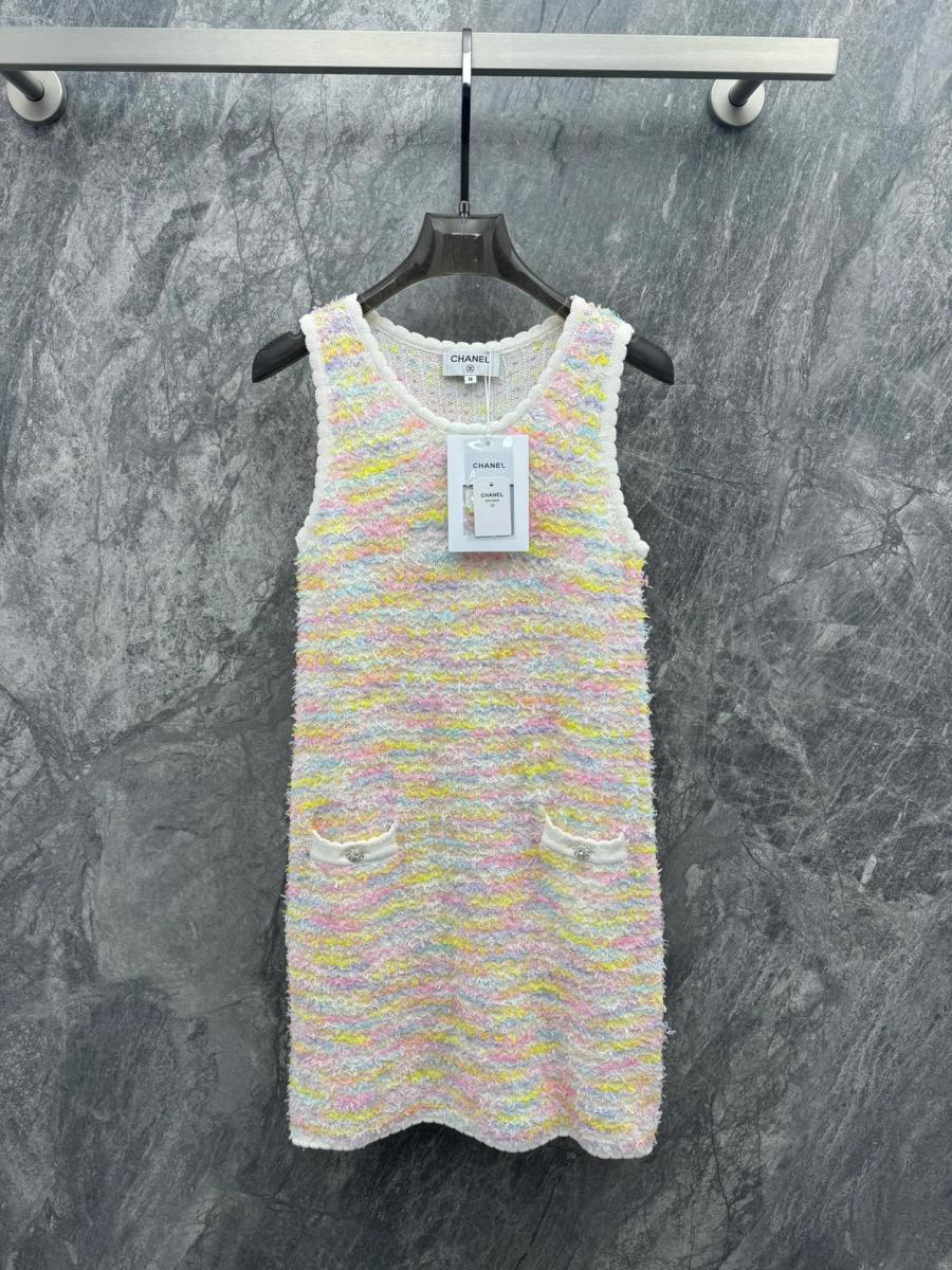 샤넬 트위드 원피스