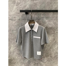 톰브라운 헤비 저지 옥스포드 폴로 셔츠