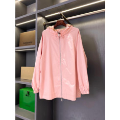 버버리 체크 후드 개버딘 파카