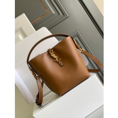 생로랑 LE37 버킷백 카멜 - 미니, 스몰, 미듐