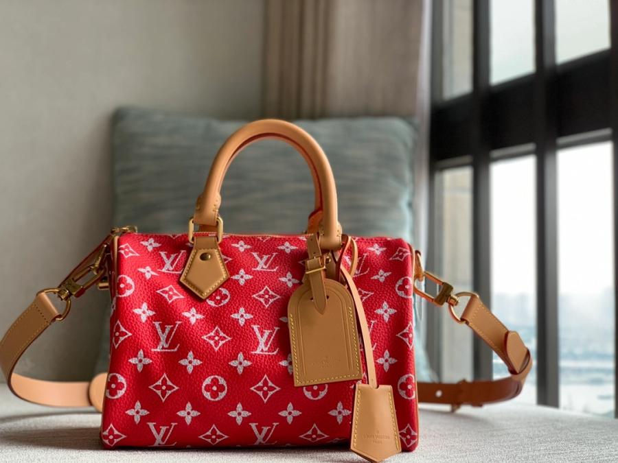 루이비통 Speedy 스피디 P9 반둘리에 25 모노그램