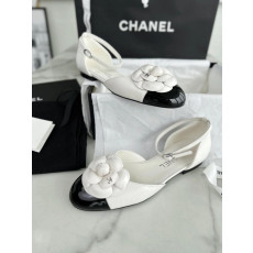 샤넬 까멜리아 메리제인 샌들