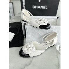 샤넬 까멜리아 메리제인 샌들