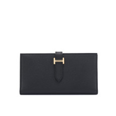 ❤️재고정리❤️ 에르메스 베안 장지갑 앱송 블랙 