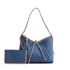 루이비통 캐리올 MM 모노그램 데님 (국내배송)