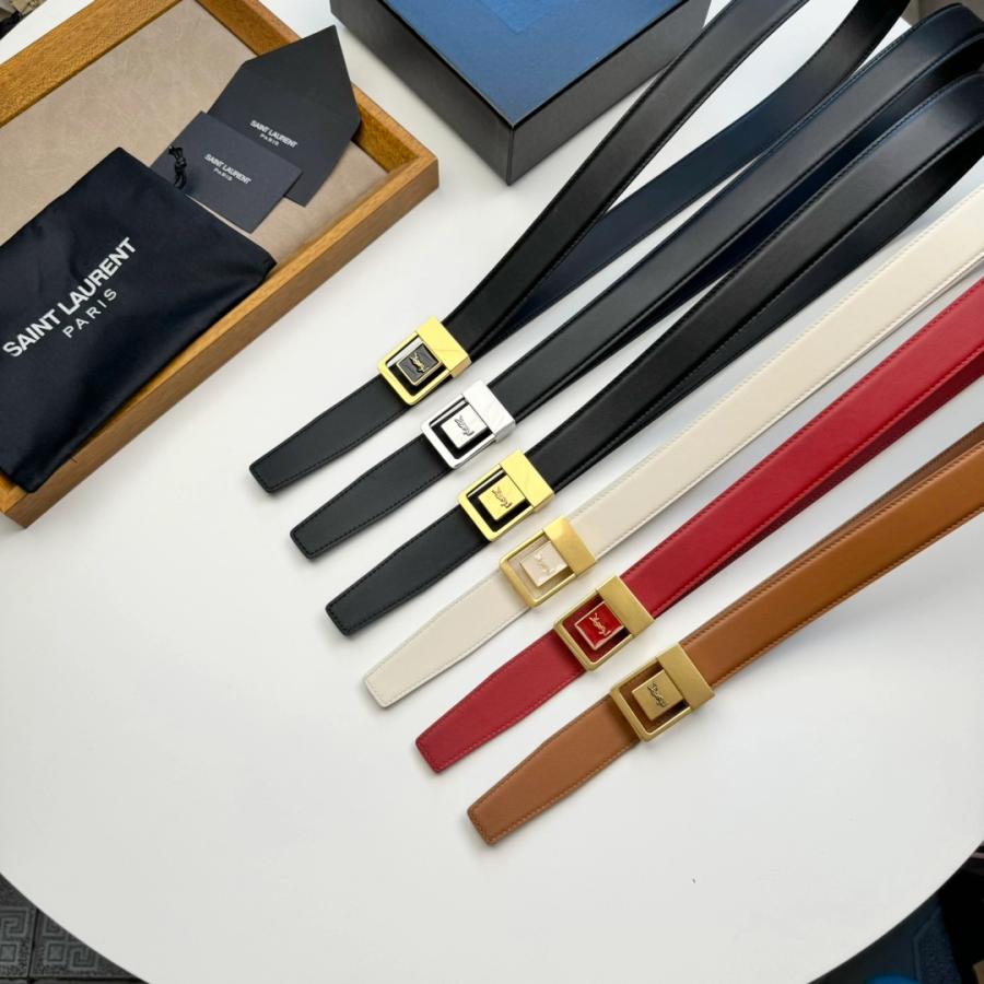 생로랑 Saint Laurent FEMALE 버클 벨트 [6컬러]