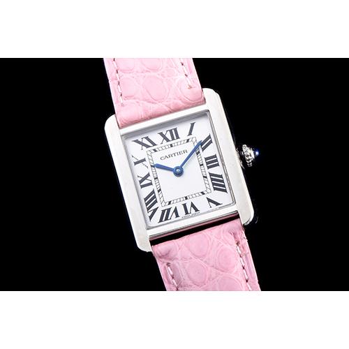 까르띠에 탱크 솔로 스몰 여성용 시계
