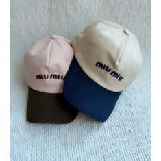 미우미우 드릴 야구 볼캡 (국내배송)