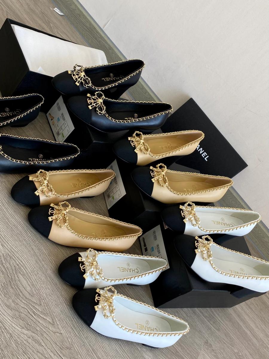 샤넬 메리제인 펌프스 하이힐 & 플랫