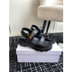 디올 액트 샌들 플랫폼 통굽