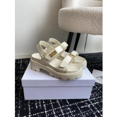 디올 액트 샌들 플랫폼 통굽