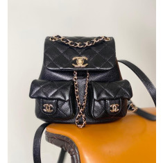 [지존샵] 샤넬 듀마 백팩 투포켓 스몰, 미듐