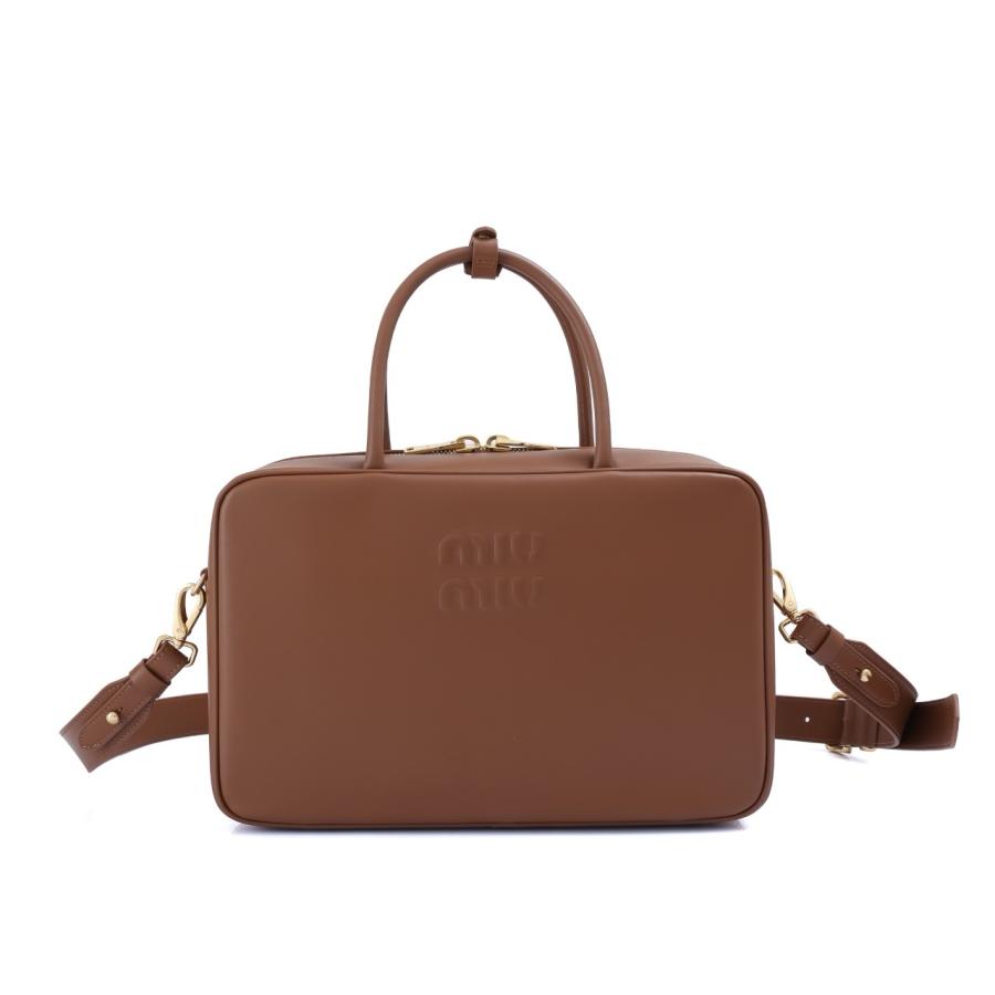 미우미우 아르카디 가죽 보백 라지 (국내배송)