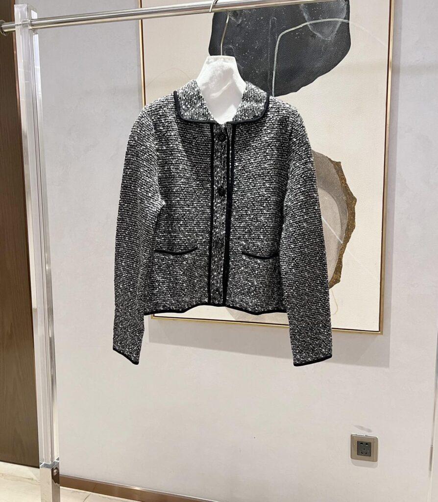 디올 울 블렌드 니트 자켓