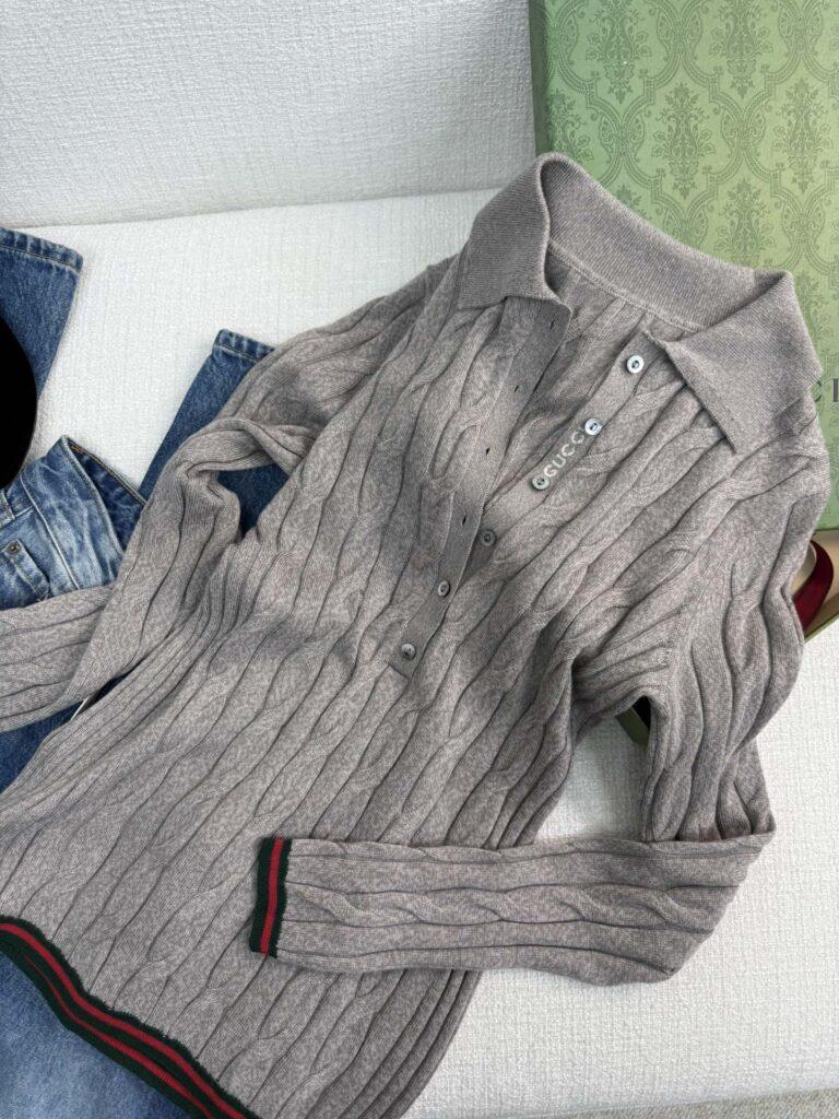 구찌 니트 폴로 셔츠