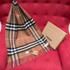 버버리 체크 캐시미어 스카프 머플러