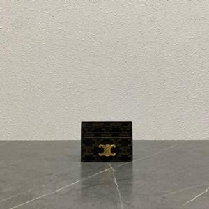 셀린느 트리오페 캔버스 카드지갑