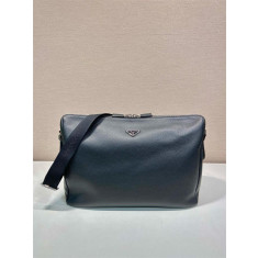 프라다 가죽 라지 메신저백 2VH185