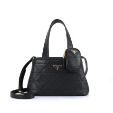 프라다 퀼팅 가죽 토트백 스몰 1BG548 (국내배송)