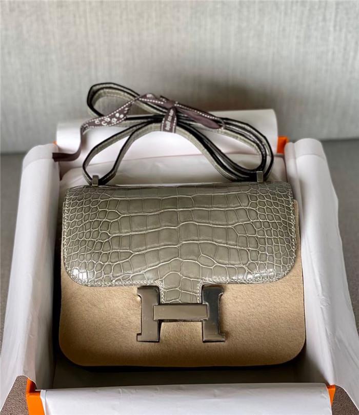에르메스 콘스탄스 오리지날 악어가죽사용 (100%수작업)